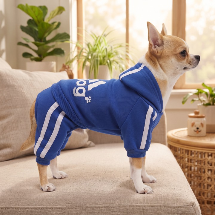 TUTA CON CAPPUCCIO ADIDOG